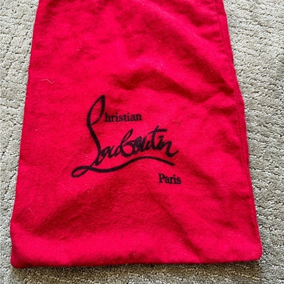 Christian Louboutin Leopard Patent Point Toe Flats - Picture 6 of 11